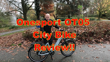 Onesport OT05 City Bike, Electrische Fiets!! Hoe Fietst deze??🛴