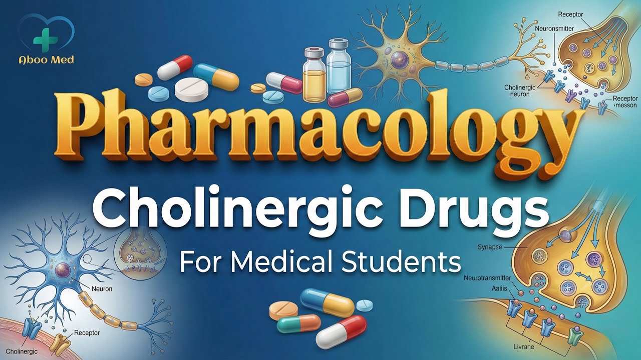 Cholinergic drugs Aboo Med  Pharma L1 Maisan 3Y