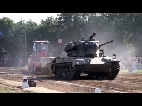 Gepard tank, Panzer @ Tractor Pulling Fursten Forest Frstenau 2015