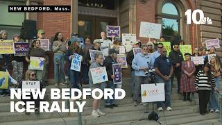 New Bedford, Massachusetts residents rally after ICE arrests across city