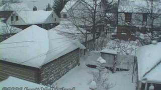 Historic NYC Blizzard Of 2006 (Time-Lapse)- February 11th/12th, 2006