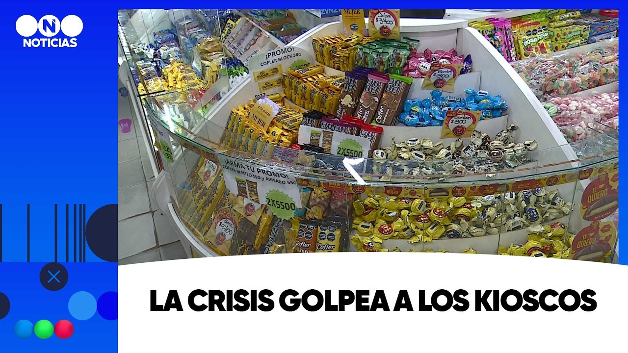 La crisis golpea a los kioscos