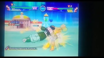 Dragonball Z Budokai 3 Rolling Hercule Punch on Android 18 Alternate 2 Ryona