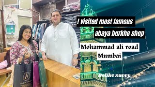 Mohammad Ali rod ❤️ || abaya burkha shopping 🛍️ || BELIKE ZUVVY VLOG || #trending #familyvlog #yt
