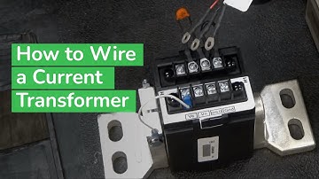 How to Wire a Current Transformer to PowerPact and Masterpact Breakers | Schneider Electric Support