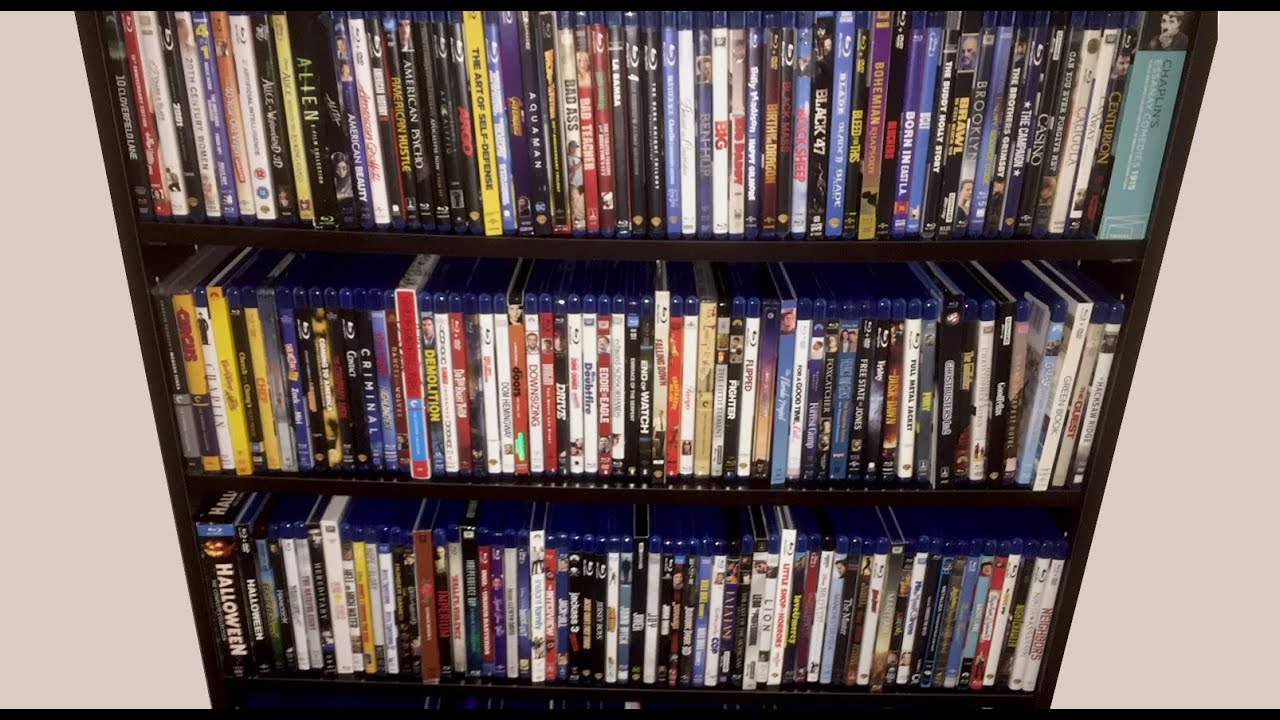 My Complete Bluray Collection (+4K and DVDS) as of April 2020