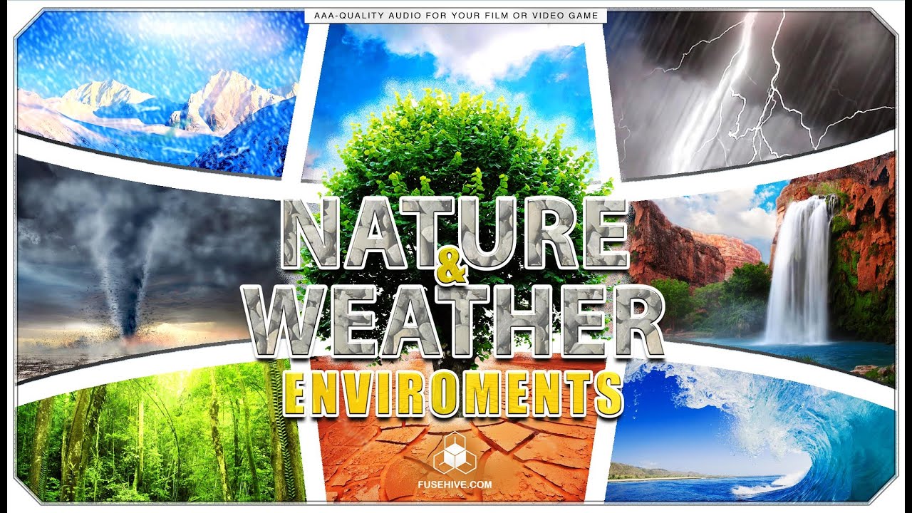 Weather & Nature Sound Effects Library - Global Enviro - Asset Store @  Fusehive.com