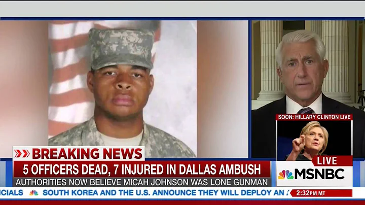 Rep. Reichert discusses police officer shootings i...