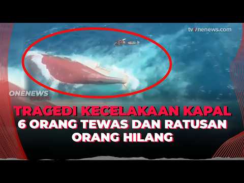 Kronologi Kapal Virgo 8 Terbalik di Laut Jawa | OneNews Update