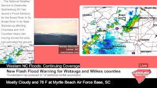 Skycam: Lenior, North Carolina
