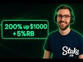 CRAZY BONUS 🔥 Stake.com Bonus Code BSP 200% Up To $1000 + 5% Rewards 2026
