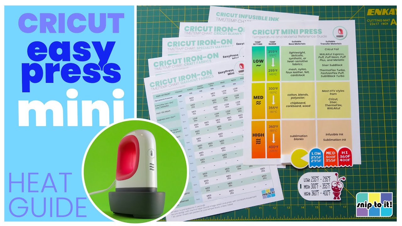 All About the EasyPress + Free Heat Settings Chart! - Hey, Let's Make Stuff