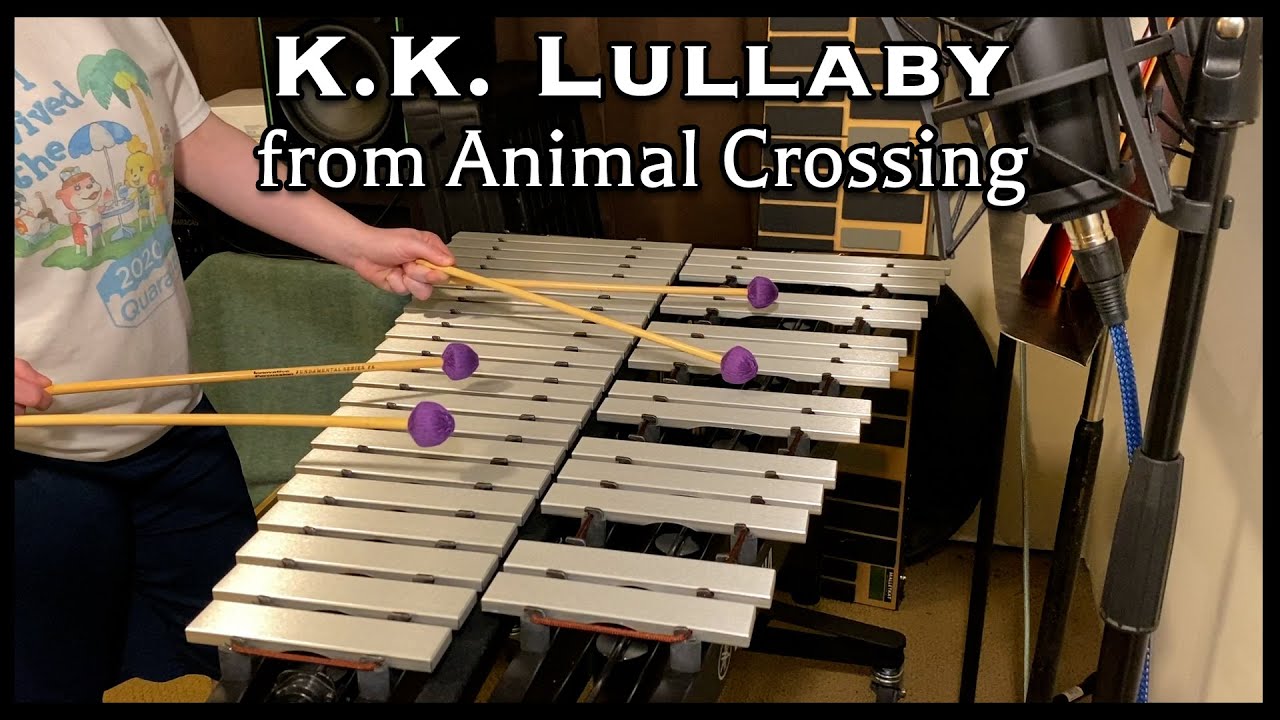 K.K. Lullaby - Animal Crossing (4-Mallet Vibraphone Cover) | V-Ron Media