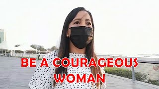 A BLESSED SUNDAY I BE A COURAGEOUS WOMAN I MOTIVATIONAL MESSAGE