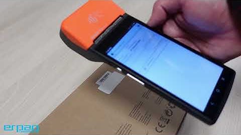 Sunmi V2 POS Receipt (ERPAG Mobile APP)