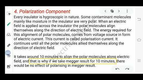 🔥POLARIZATION INDEX TEST OR PI TEST II FULLY EXPLAINED🔥