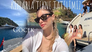 Göcekte Kizlarla Tekne Tati̇li̇mi̇z