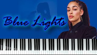 Video thumbnail of "🎹 Jorja Smith - Blue Lights (R.W.P. Piano Sheet Music)"