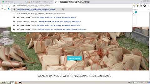 DEMO APLIKASI E COMMERCE PENJUALAN BERBASIS WEB