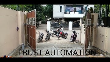 Swing gate automation #gateautomation #trustautomation #gatemotor #swinggatemotor #automatic #moter