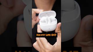 Tai nghe mà nặng có 9gram siêu nhẹ, đeo rất thoải mái, chạy bộ cũng ổn HAVIT LIFE 04T