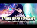 RAIDEN SUNFIRE OVERVAPE is SO GOOD! How to Play, Rotation Guide & Builds Explained | Genshin Impact