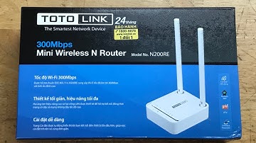 Hướng dẫn cài mật khẩu Router Wifi TOTOLINK_N200RE bằng điện thoại đơn giản nhất.