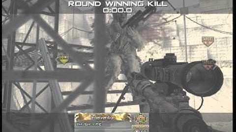 Epic MW2 trickshot montage (Private Match-Setup)