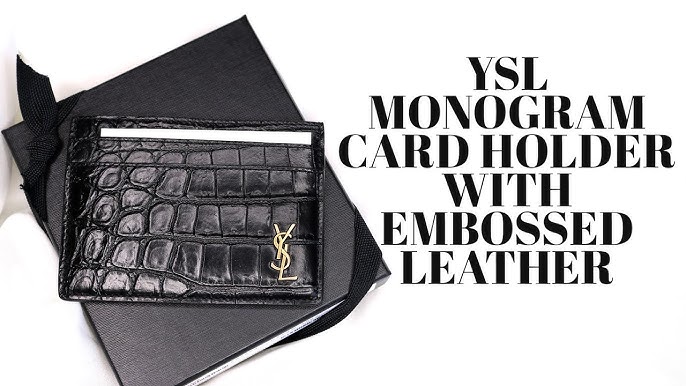 Dadou~Chic: YSL Saint Laurent Card Holder