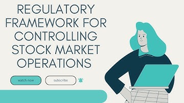 Regulatory framework for controlling stock market  | PART 9 | Unit 11 MCO 4 MCOM 2nd year IGNOU