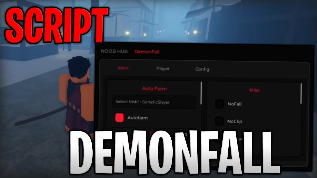 [BEST] Demonfall OP Script Auto Farm, Kill Aura & No Fall Damage Roblox ...