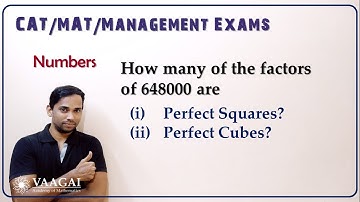 Number of Perfect Square/Perfect Cube Factors of 648000 | Numbers
