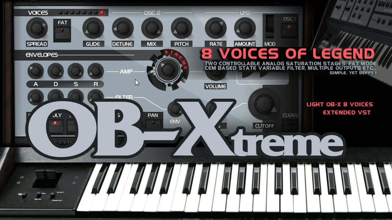 JAM with OBXTREME VSTi Oberheim OBX Extended VA Synth YouTube