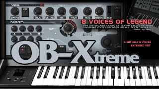 JAM with OB-XTREME VSTi Oberheim OB-X Extended VA Synth