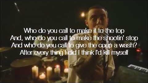 Mac Miller - Objects In The Mirror [Lyrics On Screen] | R.I.P. Mac Miller
