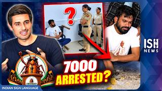 Full Over 7,000 Detained: Dhruv Rathee, Abhijeet Dipke and Imran Khan Caught in Protest | ISH News News