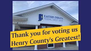 The Courier-Times readers voted us as Henry County’s Greatest. And YOU won for ⭐⭐Greatest Member!