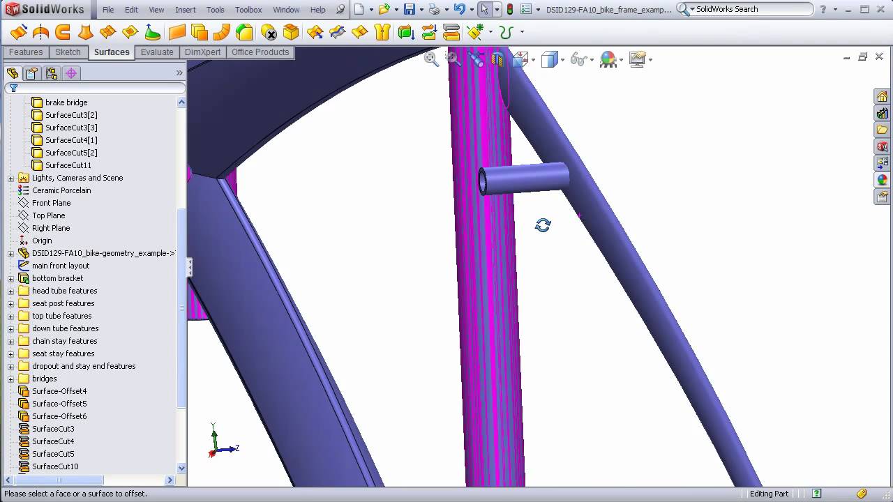DSID129FA10, Bicycle Tube Mitering, Part 3 YouTube