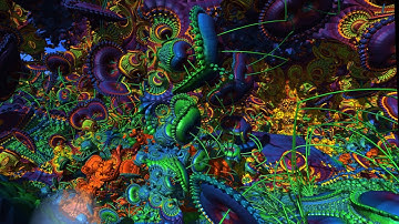 Fractal Alchemist VR: Viewing a Photo Album