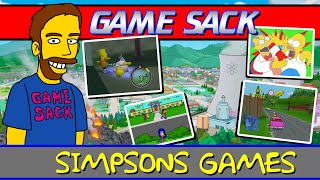 Simpsons Games - Game Sack
