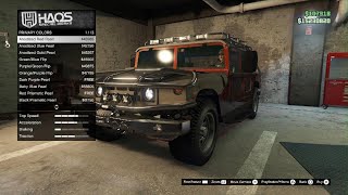 Grand Theft Auto V Mammoth Patriot customization