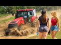 Summer Tractor Show😍 🚜 | OFFROAD | BIG MUD 🟫 Girls 😍 6x6