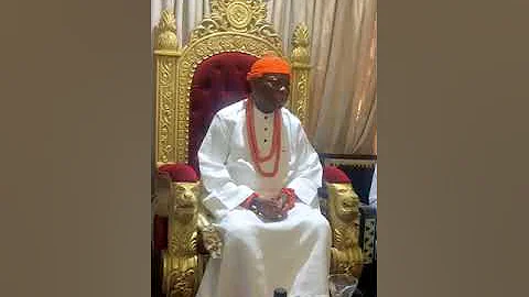UMUONISHE PAY HOMAGE TO HIS ROYAL MAJESTY ASAGBA PROF. EPIPHANY AZINGE SAN. AT HIS PALACE #fyp #usa
