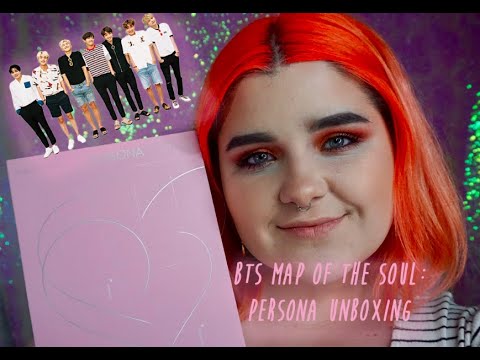 BTS 방탄소년단 Map of the Soul: Persona Album Unboxing