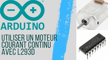 Utiliser un MOTEUR à Courant Continu avec L293D | ARDUINO #19