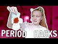 PERIOD HACKS EVERY GIRL SHOULD KNOW! 😱 *omg*