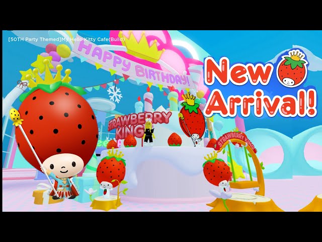 50TH Party Themed]My Hello Kitty Cafe(Build) - Roblox