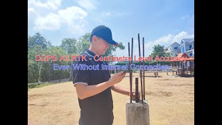 Centimetre Level Accuracy ពេលមាន ឬ គ្មាន Internet ជាមួយ ម៉ាស៊ីនវាស់វែង 𝗗𝗚𝗣𝗦 កាន់ដៃ 𝗔𝟯 𝗥𝗧𝗞 screenshot 3