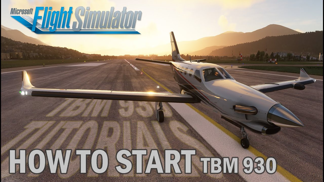 TBM 930 Cold & Dark Start in MSFS 2020 Microsoft Flight Simulator - 101 ...