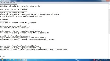 RHEL 7 Diagnose and address routine SELinux policy violations